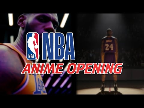 What if the NBA had an anime opening style