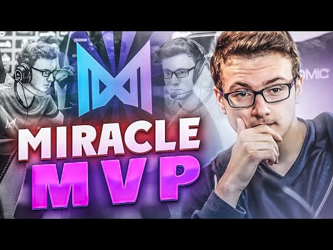 Miracle- MVP of Team Nigma of DPC Winter Tour 2022 Dota 2