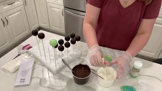 Perfect Cake Pop Dipping & Decorating Tips | Decorating Tutorial PopShopSweets