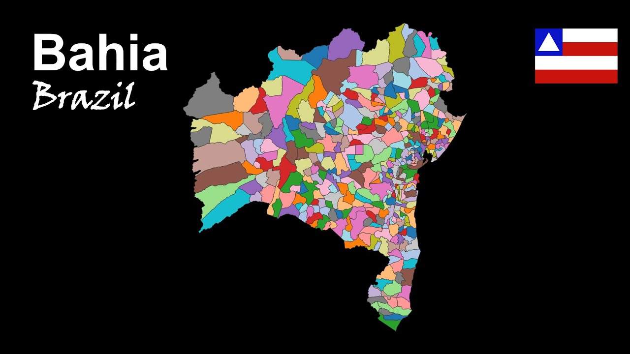 Bahia, Brazil: All the 417 Municipalities - Bahia, Brasil: Todos os 417 Municípios
