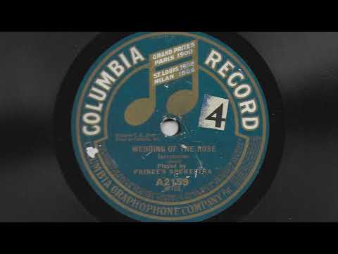 Wedding Of The Rose - Prince's Orchestra - 1916