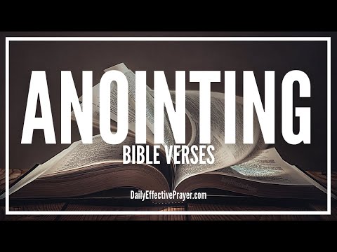 Bible Verses On The Anointing | Scriptures On The Anointing (Audio Bible) Video