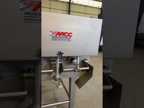 Mezcladora 500lts - Acero Inoxidable - Muller y Di Costanzo SRL