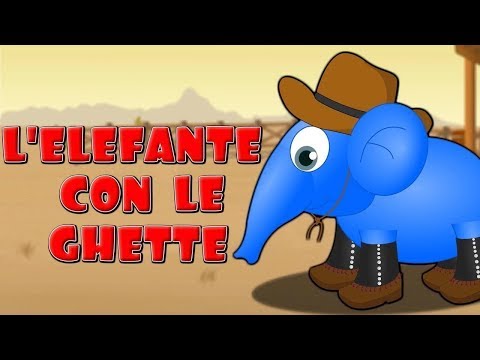 L'elefante con le ghette -  NON STOP - 15 min. - Canzone per bambini