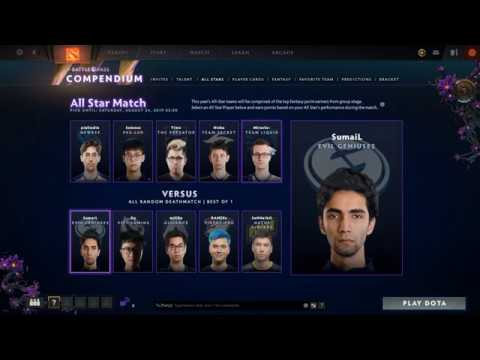 TI9 All Star Match Prediction