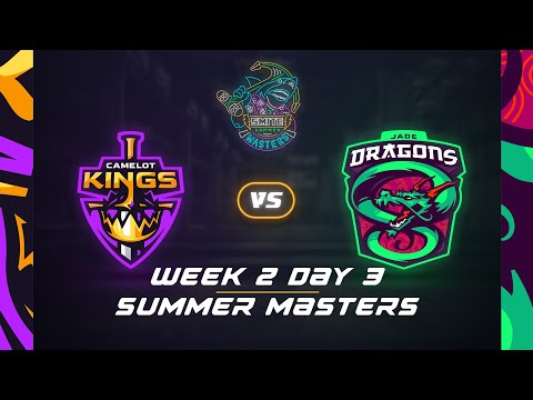 SMITE Summer Masters Week 2 Day 3: Camelot Kings vs Jade Dragons
