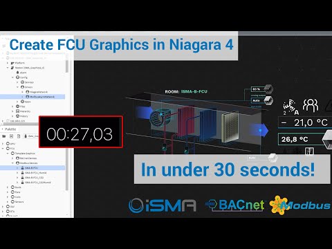 Create FCU Graphics in Niagara 4 in under 30 seconds