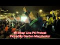 Iffi Khan Singer UK Pti UK Protest Piccadilly Garden Manchester