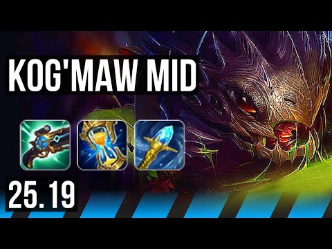 KOG'MAW vs ORIANNA (MID) | 12/5/14, 52k DMG | EUW Grandmaster | 25.19