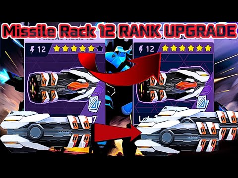 Missile Rack 12 RANK UPGRADE to 6 STAR 🔥🔥🔥|Mech Arena|NoobMastr2.0