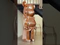 Elegant Encounter: Meet The Rose Gold Giant Bear