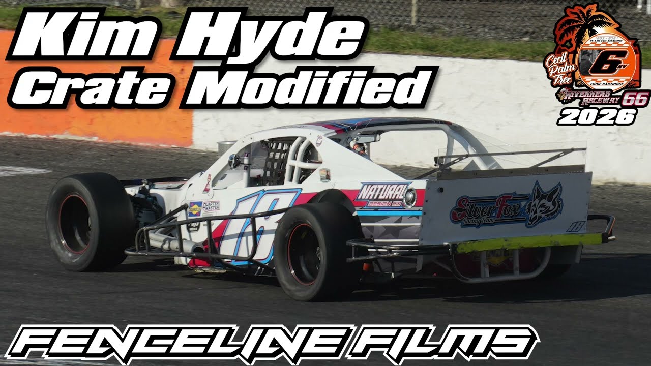 Kim Hyde Crate Modified at Riverhead Raceway