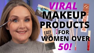 Testing VIRAL Makeup Products That Everyone Is Talking About in 2024! AMAZING for Women Over 50!