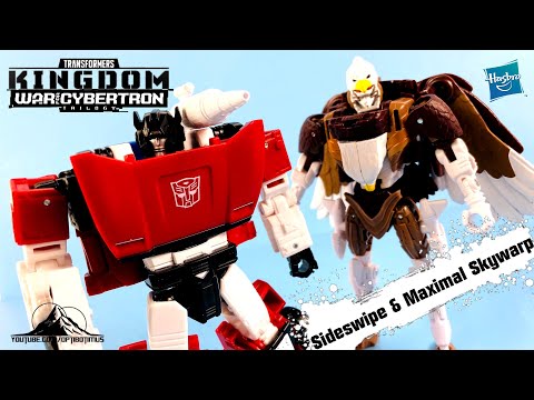 Transformers Battle Across Time Collection MAXIMAL SKYWARP & SIDESWIPE Video Review