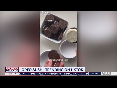 How to make Oreo Sushi trend from TikTok | Trending Now