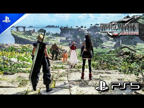 FINAL FANTASY 7 REBIRTH Junon Gameplay Walkthrough FULL DEMO [4K 60FPS PS5] - No Commentary