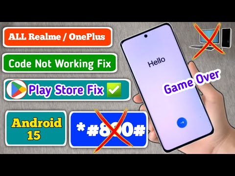 Fix *#899# Code not working 👉 All Realme / Oneplus Frp Unlock with OTA file - No Need Pc