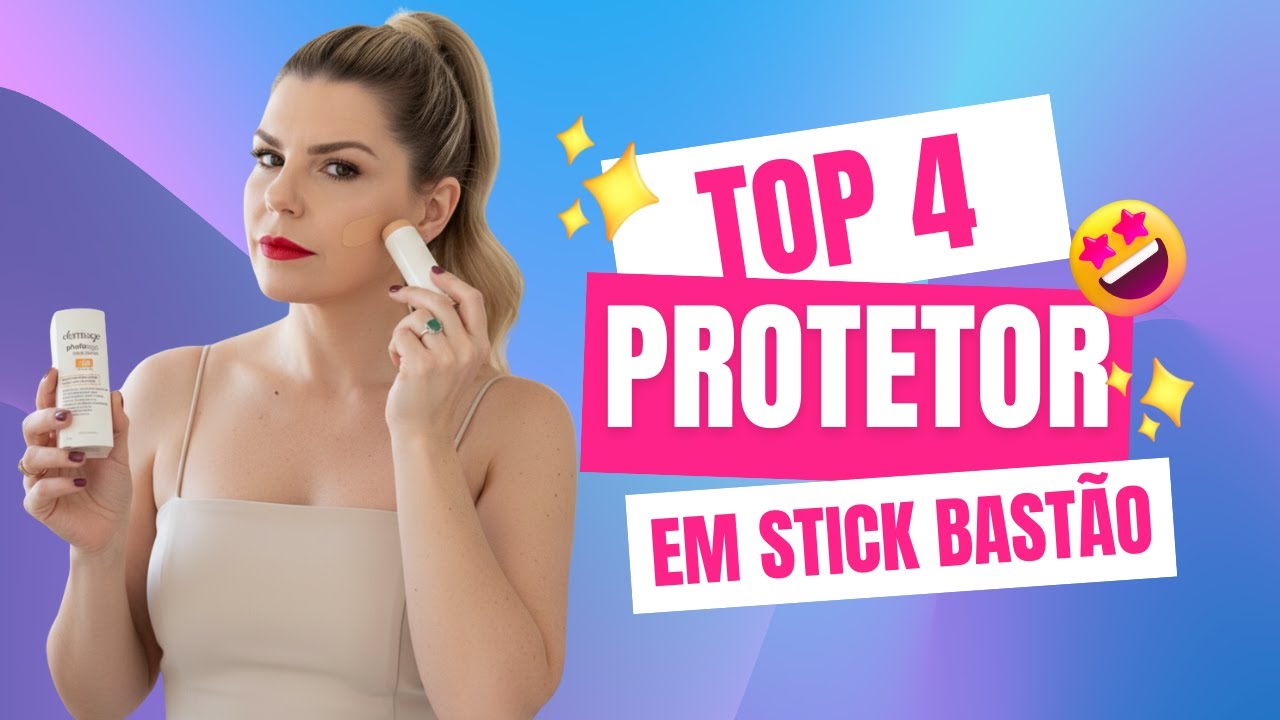 Assistir no YouTube: TESTEI TUDO: Protetor solar em bastão aprovado por dermatologista - Dra. Caroline Hespanhol