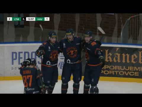 První gól Petra Hausera v Chance lize (5.1.2022, HC Stadion Litoměřice)