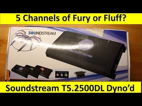 5 Channels of Fury or Fluff? Soundstream T5.2500DL On the Dyno!