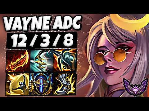 Vayne vs Ashe [ ADC ] Lol Korea Master Patch 25.22 ✅
