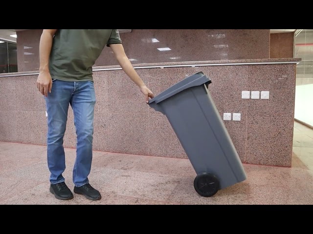 برميل مع دعسة (120 لتر) بعجلات - رقم الموديل(510)