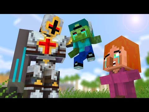 Zombie vs Villager Life - Craftronix Minecraft Animation