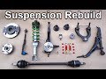 How to Install a COMPLETELY New Front Suspension in your Car or Truck