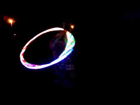 Stacy Bryant hooping at Blakefest 2011-music by Deep Fried Squirrel