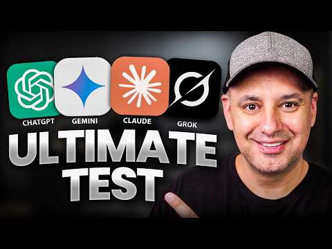 ChatGPT 5 VS Gemini VS Claude VS Grok - The Ultimate Test