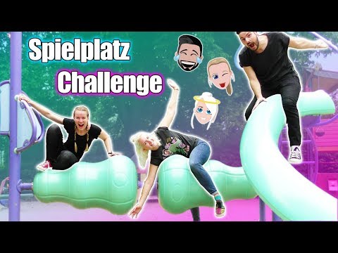 SPIELPLATZ BESUCH Extrem Fun mit Nina, Kaan & Kathi! Mit Schaukel Wettbewerb! Peinliche Erwachsene😂