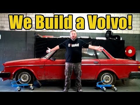 Carnage Episode 29 - 1JZ Volvo 240 build - The Trolvo Part-1