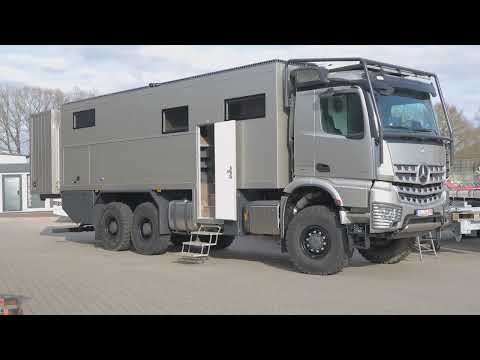 Hyperlander - Roomtour Mercedes Arocs 3353 6x6 Expeditionsfahrzeug
