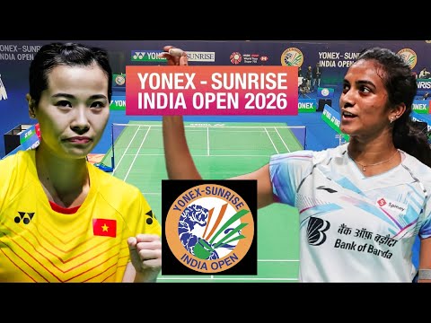 PV SINDHU V/S THUY LINH NGUYEN YONEX SUNRISE INDIA OPEN 2026 WS R32