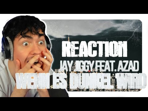 Die BESTE HOOK 2024! 😱 JAY JIGGY feat. AZAD - WENN ES DUNKEL WIRD | Reaction