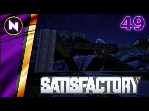 Satisfactory City #49 TOWER ON THE EDGE