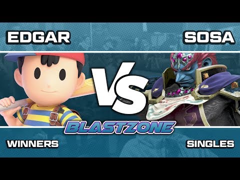 PSG Blastzone: Edgar (Ness) vs Sosa (Ganondorf) - Winners Round 3
