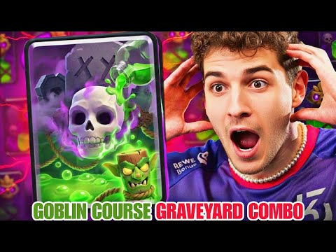 NEW GOBLIN CURSE + GRAVEYARD COMBO IS BROKEN! 🏆 | Clash Royale