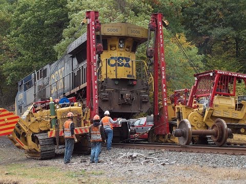 Changing a Traction Motor on an AC6000