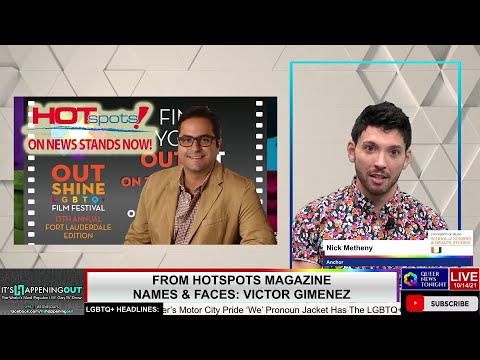 From HotSpots Magazine - Names & Faces: Victor Gimenez