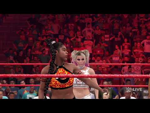WWE 2K22 Alexa Bliss VS Bianca Belair