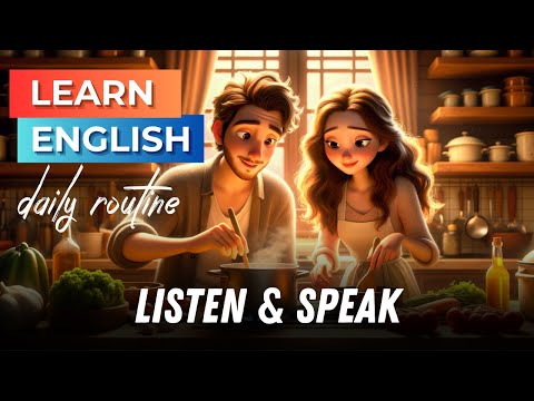 通過故事學習英語（日常生活） | 英語聽力技能 - 口語技能 (Learn English through Stories (A daily routine) | English Listening Skills - Speaking Skills)