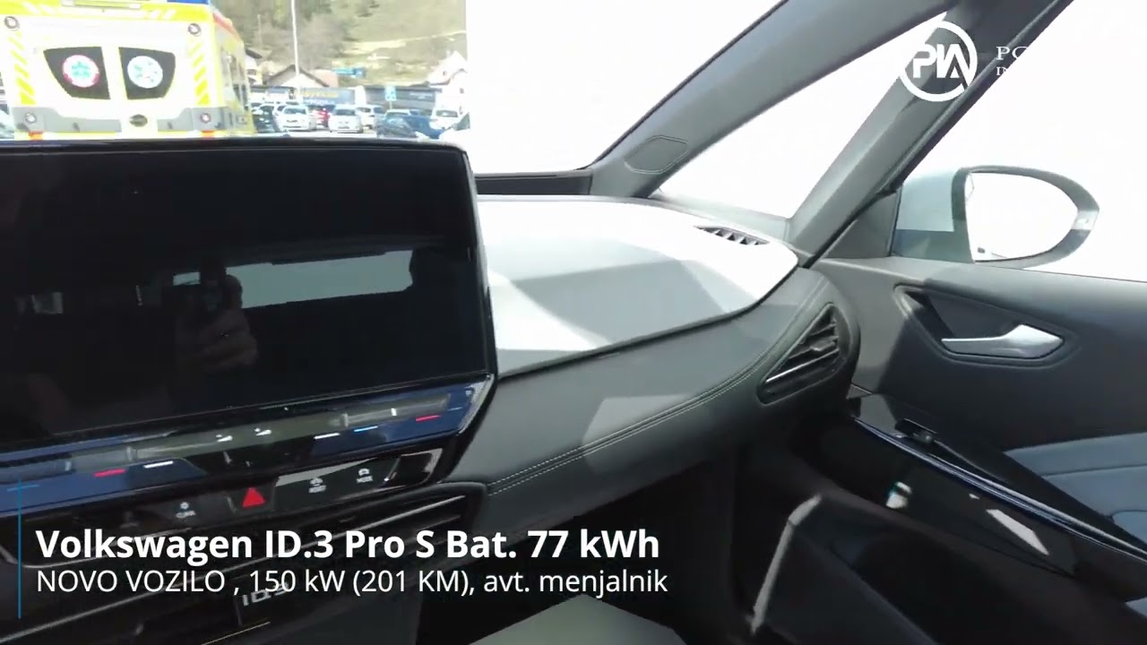 Volkswagen ID.3 Pro S Bat. 77 kWh - VOZILO NA ZALOGI