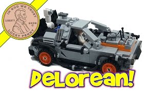 Lego Back To The Future DeLorean Time Machine Set #21103 - Complete Build