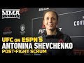 UFC on ESPN 5: Antonina Shevchenko Wants to 'Climb to Top' of Flyweight Division - MMA Fighting