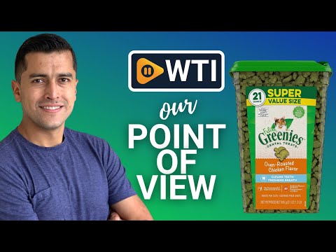 Greenies FELINE Natural Dental Care Cat Treats Oven Roasted Chicken Flavor - WTI product video review