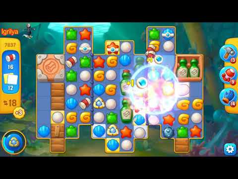 Fishdom level 7837 / Фишдом уровень 7837