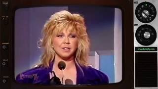 1987 - Juno Awards - Corey Hart - Female Vocalist of the Year to Luba