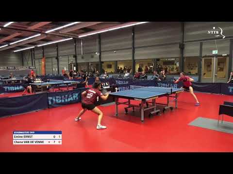 Jeugdmasters 2019 Emine Ernst - Chana van de Venne