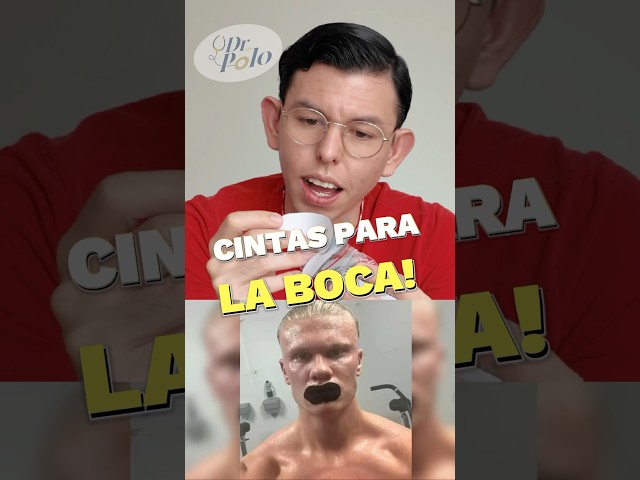 Vídeo relacionado con Tiras bucales para dormir - HASLOM - Mouth tape cinta bucal antironquidos tapabocas cintas parches boca adhesivo reforzado hipoalergénicas piel sensible barba - 60 unidades 2 Meses